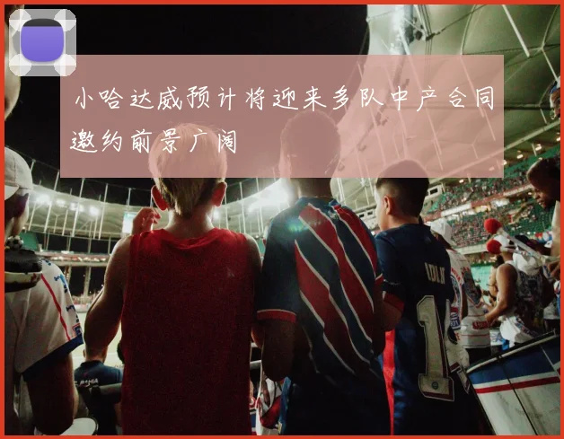 小哈达威预计将迎来多队中产合同邀约前景广阔